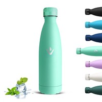Edelstahl Trinkflasche 500Ml Grsta Auslaufsicher Bpa-Frei Wasserflasche