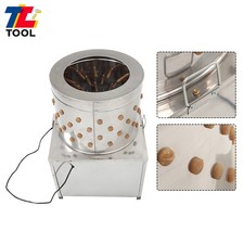 1500W110V Feather Plucker Stainless Steel Drum Chicken Plucker Machine Power