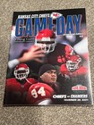 FOOTBALL PROGRAM KANSAS CITY CHIEFS SAN DIEGO CHARGERS 11/28 2004 — photo 1