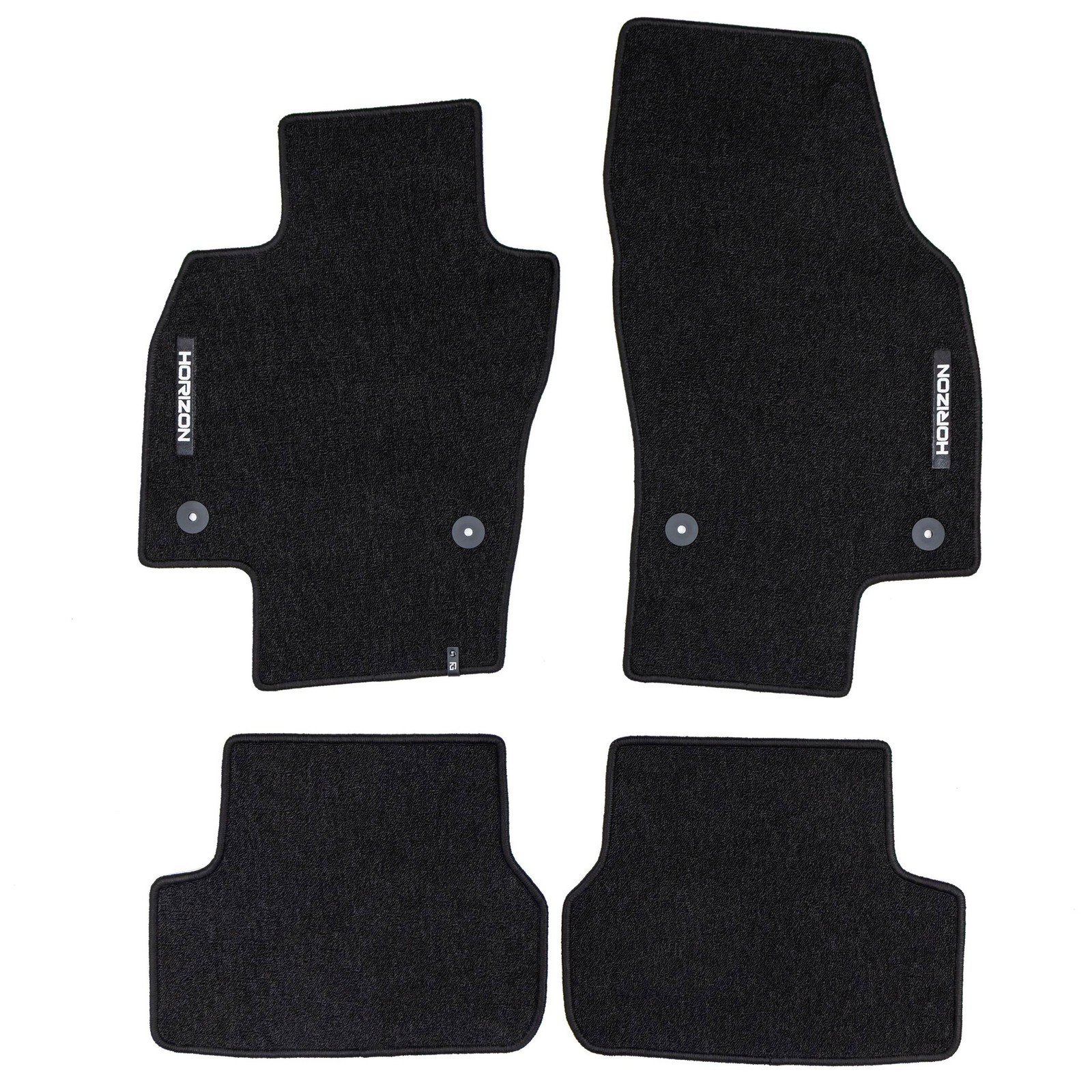 Tapis de sol Audi A1 GB velours noir pour protéger votre voiture au quotidien