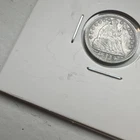 1853 Liberty Seated Silver Half Dime Arrows