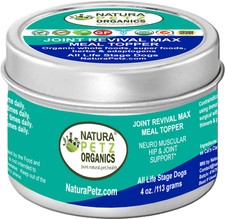 Organic Pet Systems Joint Revival Max Meal Topper for Dogs, Turkey Flavor