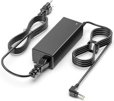 19V 65W Power Cord for Asus Monitor VS248H-P VG248QE VX238H MX279H ROG PG278Q