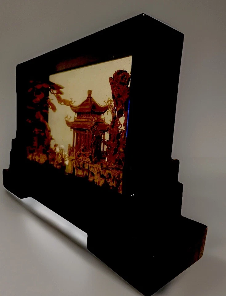 Antiguo arte chino pieza de exhibición tridimensional Foto 3 de 4