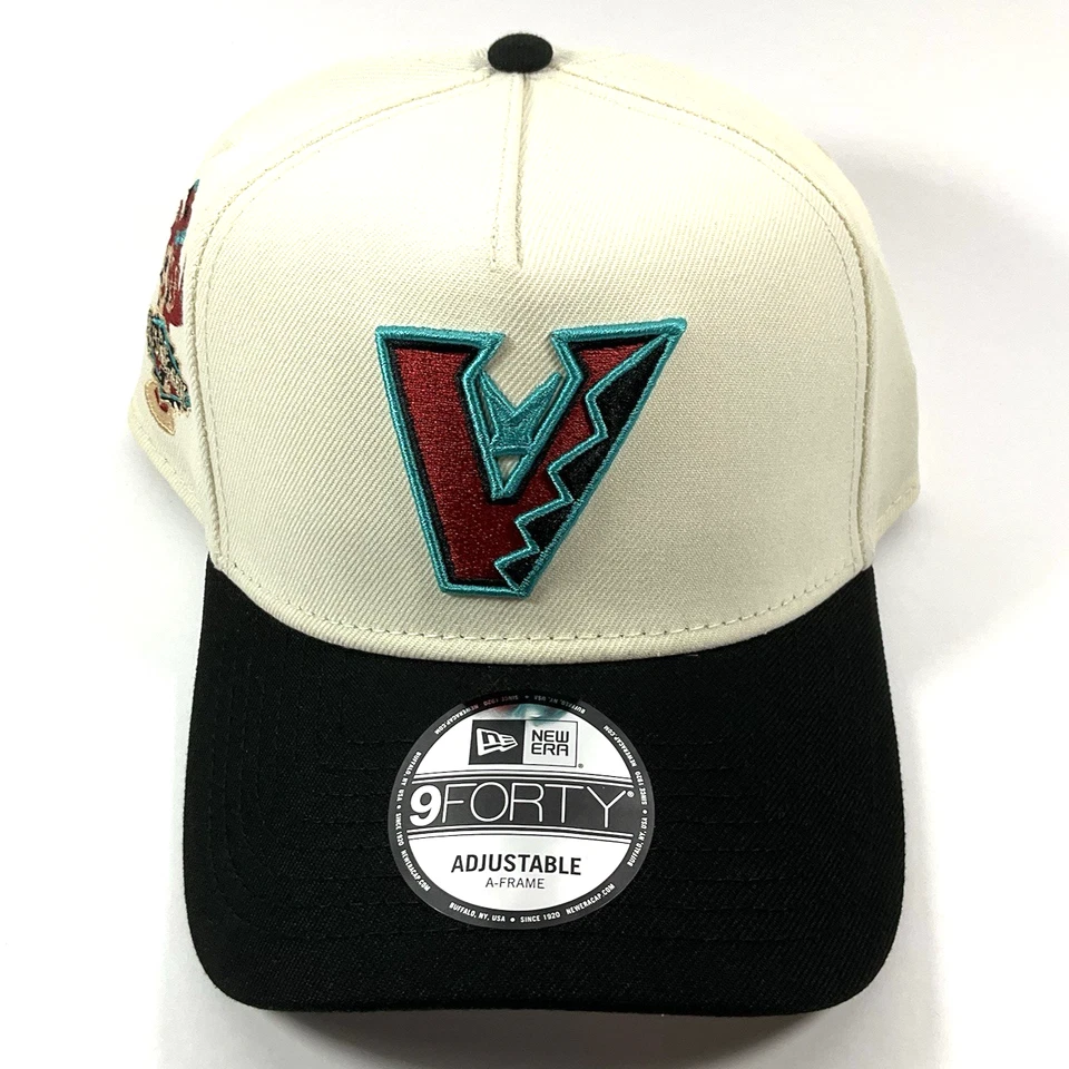 New Era Upside Down AZ Diamondbacks Exclusive 9FORTY A-Frame Snapback Hat Cap - Image 2 of 4