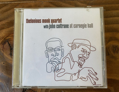 Thelonious Monk Quartet With John Coltrane at Carnegie Hall CD 2005 Blue Note