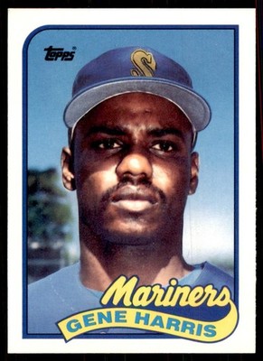 1989 Topps Traded Gene Harris Baseball Cards #46T