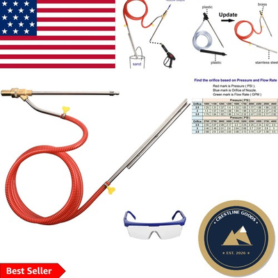 #ad Versatile Pressure Washer Sandblasting Attachment Removes Rust Paint amp; More $104.99