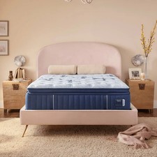 King Stearns Foster Estate Soft Pillow Top Mattress MSRP 3299