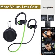 Bluetooth Headphones, Wireless Earbuds Waterproof Bluetooth 5.3 Headphones wi...