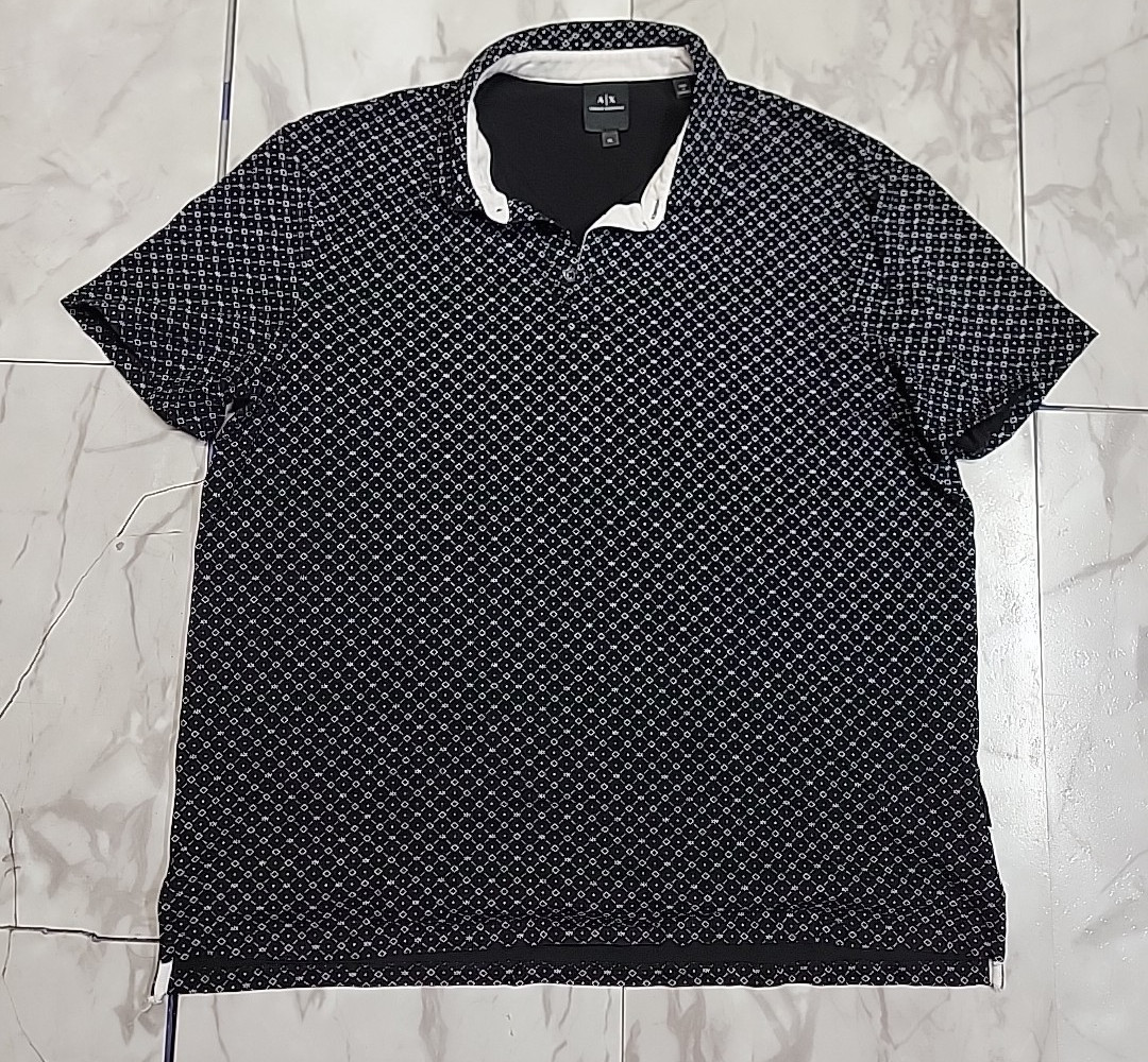 Armani Exchange Performance Geometric Preppy Athl… - image 1