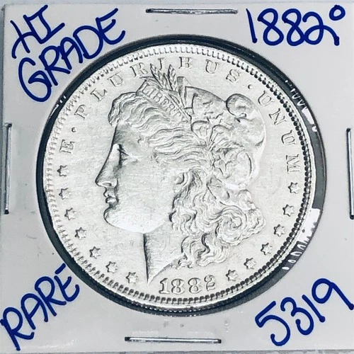 1882 O MORGAN SILVER DOLLAR AUTHENTIC HI GRADE U.S. MINT COIN FREE SHIPPING 5319