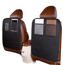 2 Pack Leather Car Seat Protector - Thick Back Seat Cover for 2 Pack 23x17in