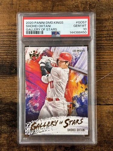 2020 Panini Diamond Kings Shohei Ohtani PSA 10 GEM Gallery of Stars #GOS7