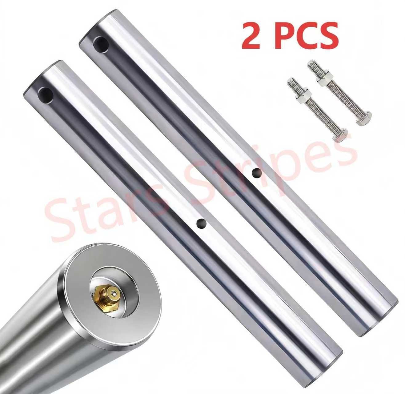 2PaiNew upgraded Excavator Universal Bucket Pin 40mm X 270mm，With grease nipple