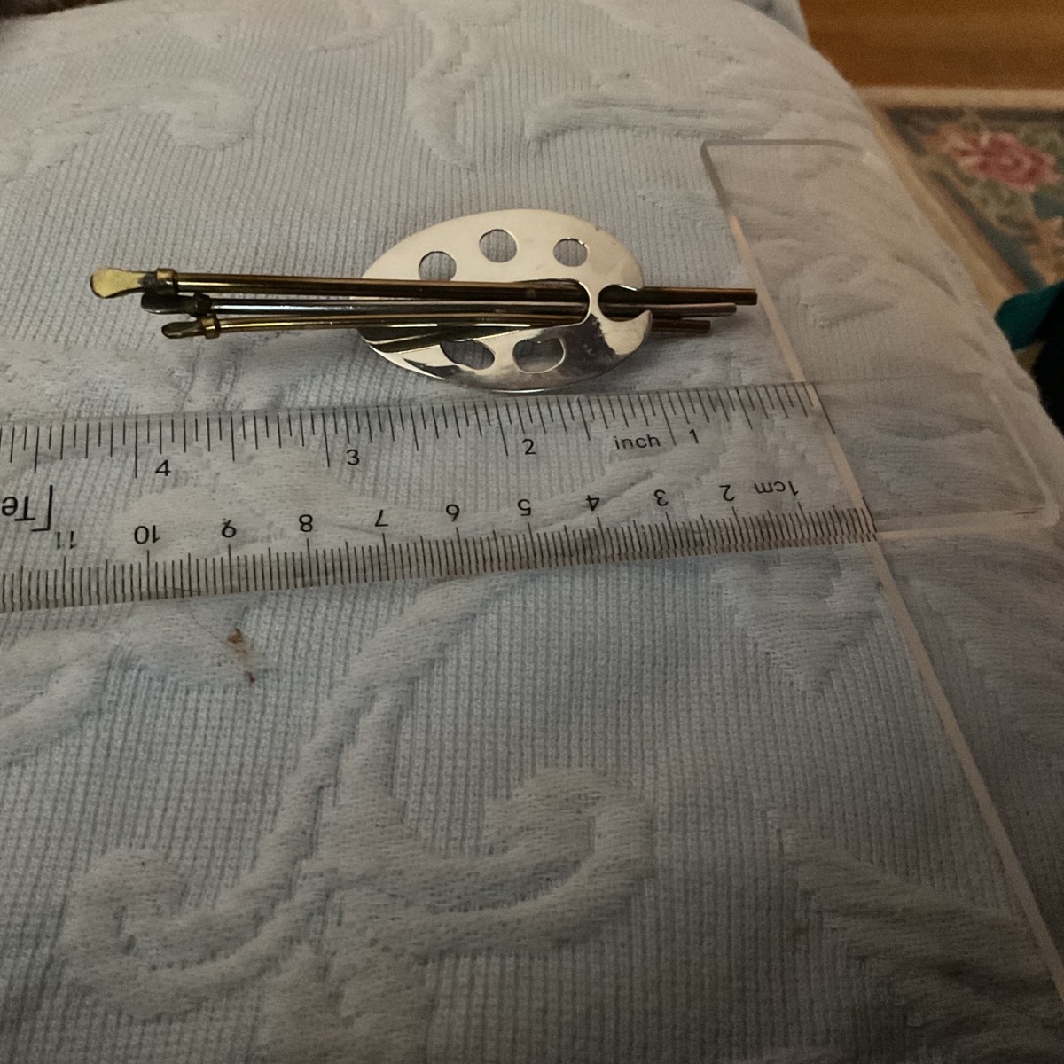 Large Ross Simons Sterling Brooch View 2