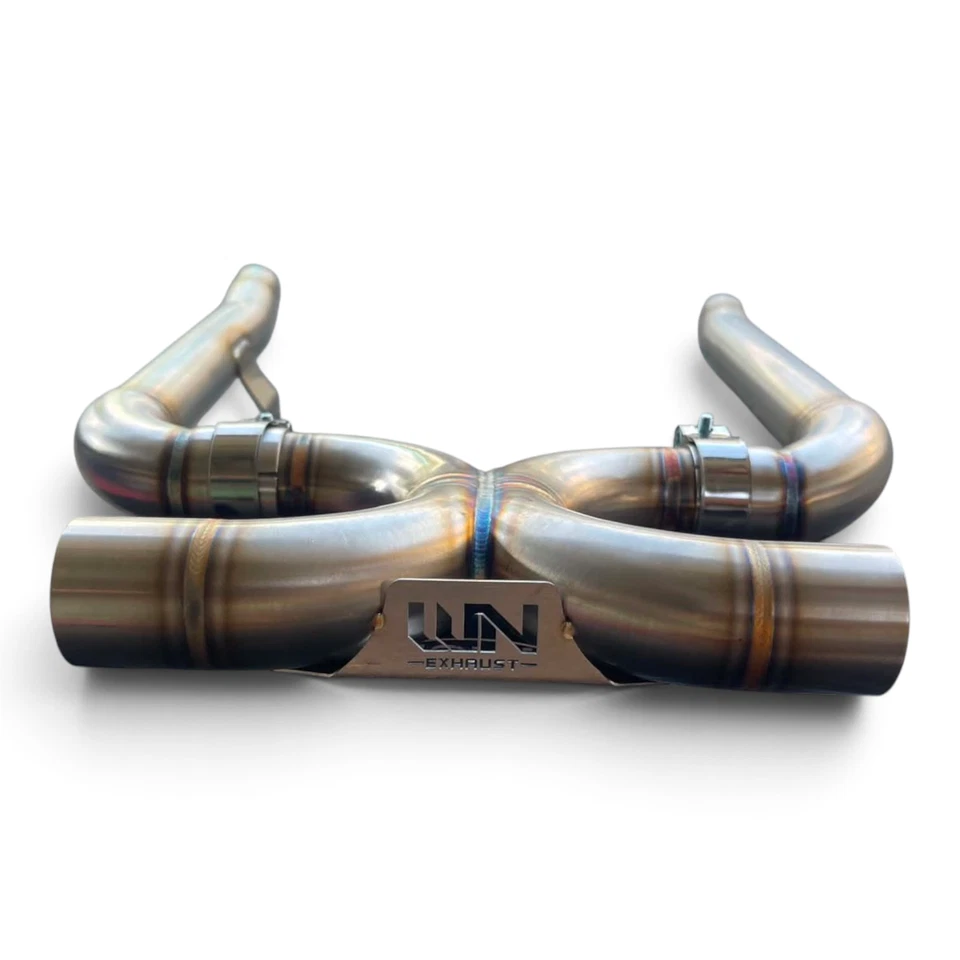 X Pipe échappement Mid Link pour Triumph Bonneville T100 T120 2021-2026 Euro 5 - Photo 4/4