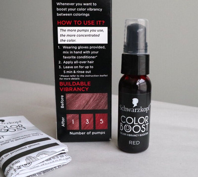 Schwarzkopf Color Boost Color Vibrancy Hair Booster - Red | eBay