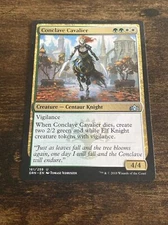 Magic the Gathering MTG Conclave Cavalier (161) Guilds of Ravnica B11197*