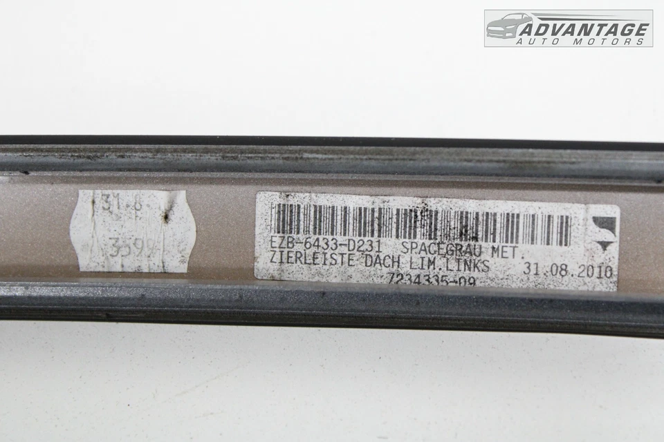 BMW 535I XDRIVE F10 2011-2016 lado izquierdo del conductor cubierta superior moldura OEM Foto 3 de 4