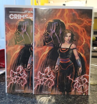 Star Wars Crimson Reign #1 Tyler Kirkham Variant Set Trade Dress + Virgin