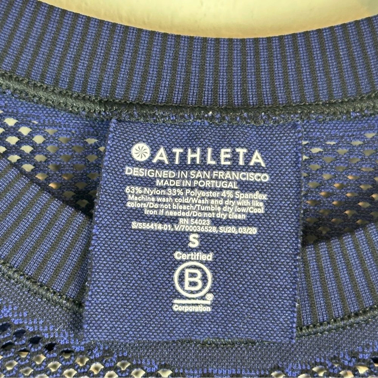 athleta trophy mesh muscle tank-top
