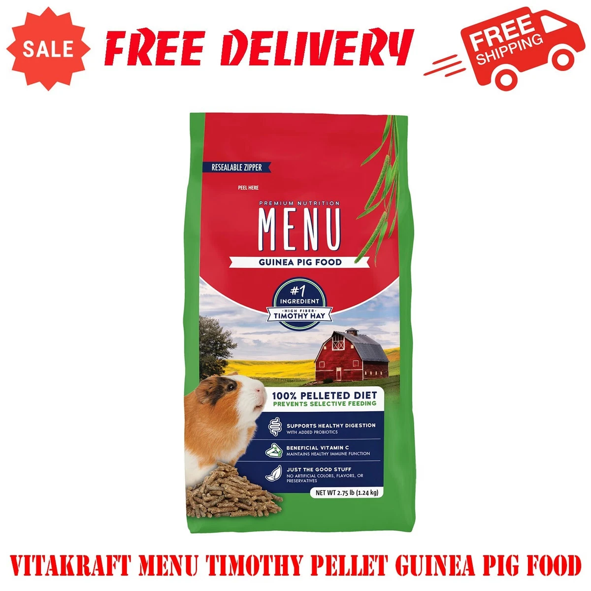 Vitakraft guinea pig shop food