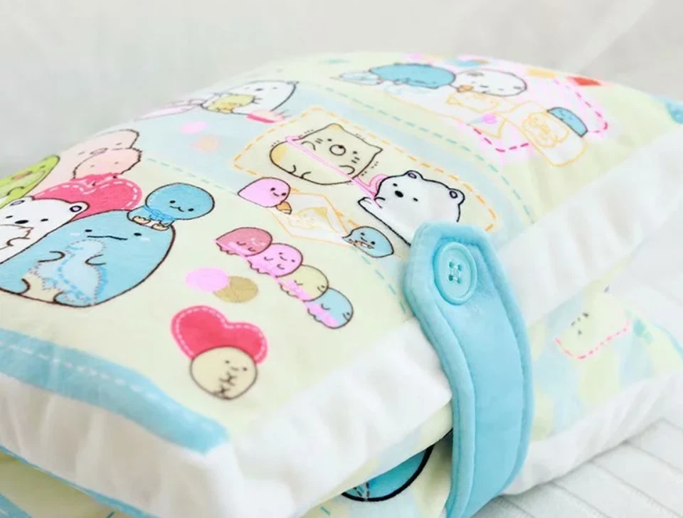 Sumikko Gurashi Anime Peluche Juguete Suave Dibujos Animados Almohada Forma de Libro Cojín Decoración Foto 3 de 4