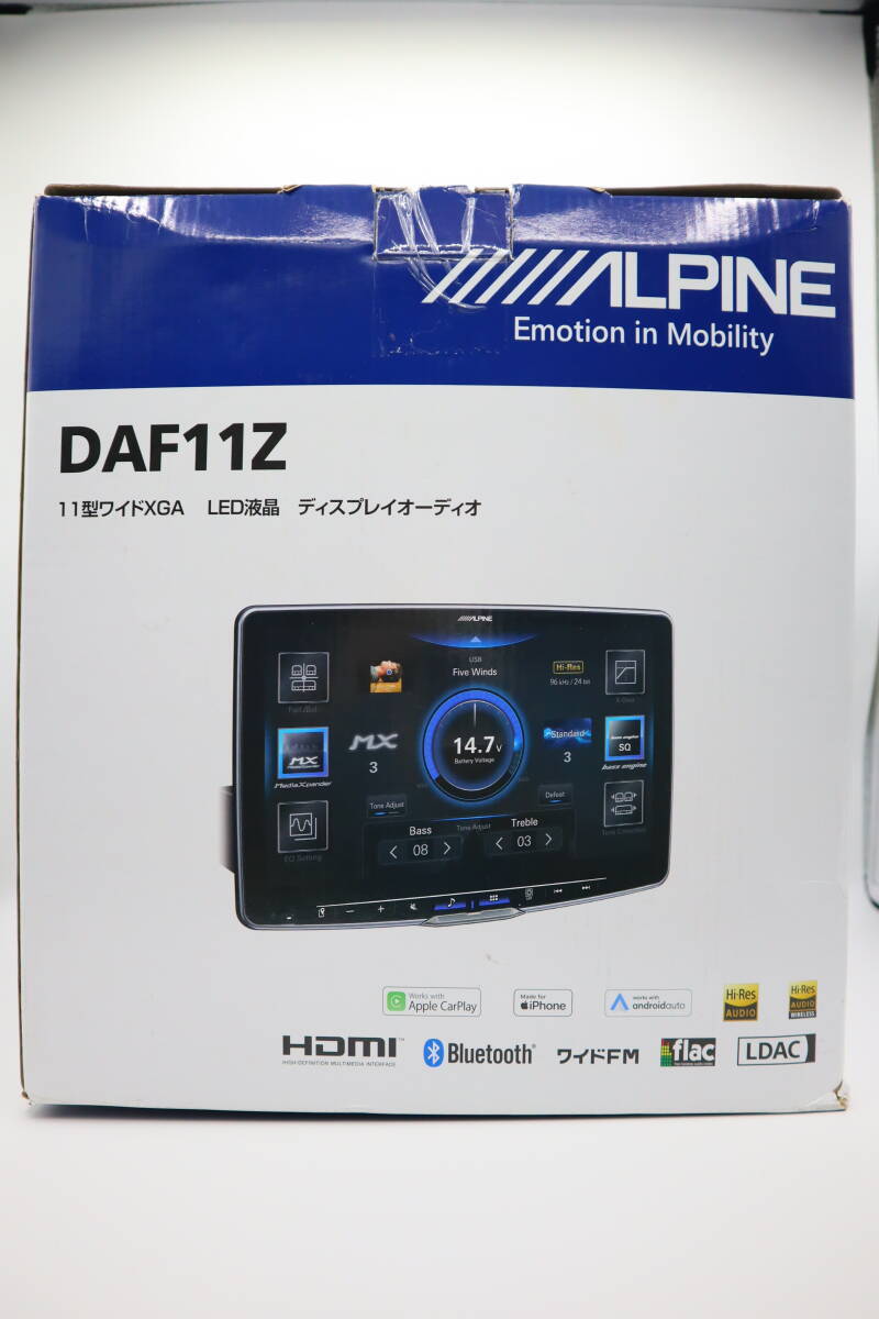 Alpine DAF11Z 11-inch floating display audio with Apple Alpine DAF11Z 11-inch floating display audio with Apple