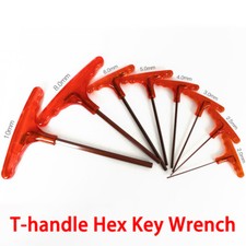 T Handle Hex Key Wrench with Stand Metric Allen Wrenches S2 Steel 2mm-10mm
