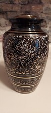Stardust Memorial Beautiful Brass Black and Gold cremation urn for adult