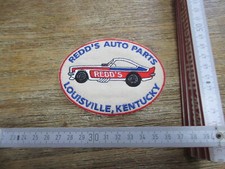 Patch Redd's Auto Parts Louisville Kentucky Hot Rod Racing Nascar Jacket Vest
