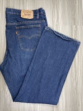 Vintage 90s 80s NWOT Levi's 517 Orange Tab Jeans 42x30 Made In USA  Never Worn