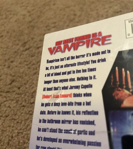My Best Friend Is A Vampire VHS Gold Reel Collection 1988 New Sealed - Picture 7 of 7