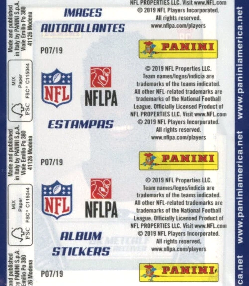 2019 Panini Stickers Pack SHOWING DK Metcalf TRADING CARD RC #99, PSA 10 POP 1 - Image 3 of 4