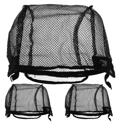  3 Pcs Haarnetzkappen Für Perücken Perückenhaarnetz Damen Hervorheben Frau