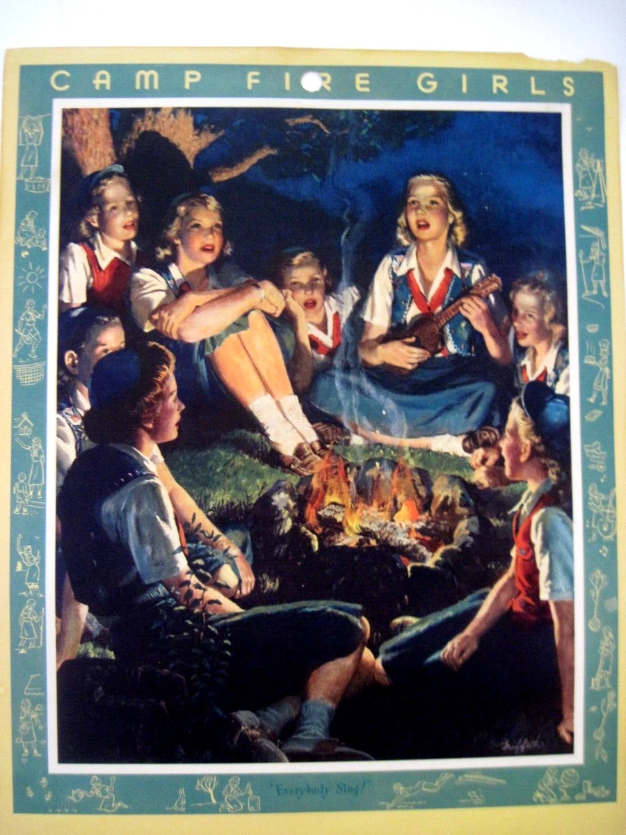April 1952 Calendar Featuring The 