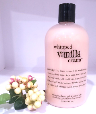 Philosophy Whipped Vanilla Cream 24 OZ SIZE! WOW! RETIRED! READ