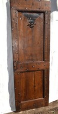 porta antica  chiodata RESTAURATA  ,  RUSTICO   188 per 65