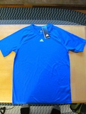 adidas Training Jersey Size Youth L Royal Blue Children Kids