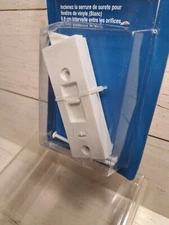 Vinyl Window Tilt Latch with Lock, White,Pack of 2 Prime-Line F 2801