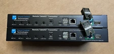 Sound Control Technologies Remote Tablekit RTK-Transmitter Lot Of 2 with Cat5