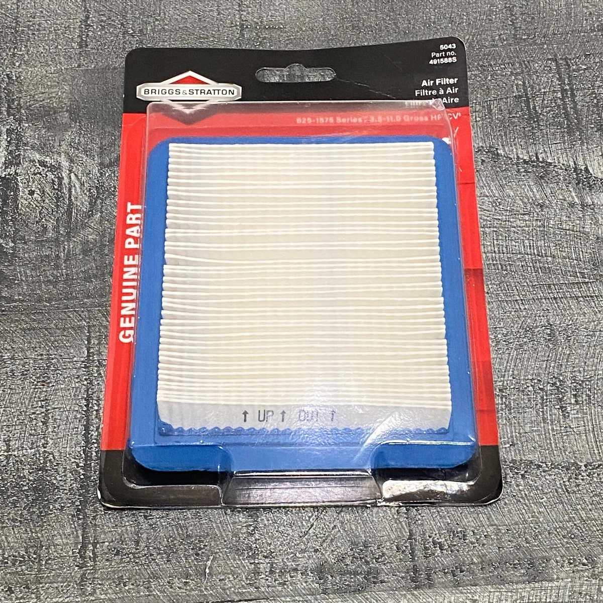 Briggs Stratton Paper Air Filter For 4Cycle Quantum Engine