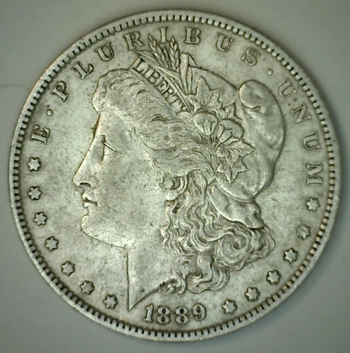 1889 O Morgan Silver Dollar Extra Fine Coin New Orleans Minted Circulated XF $1