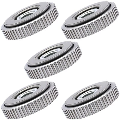 HOBBYPOWER24 5 Stück Schnellspannmutter M14 Schraube für Bosch Metabo Makita Winkelschleifer