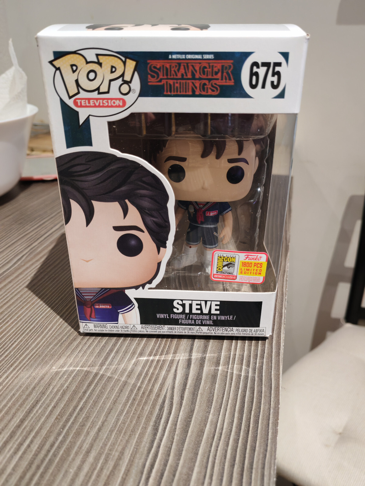 Funko Pop! Stranger Things Steve Limited Edition 1800 Pcs #675 2018