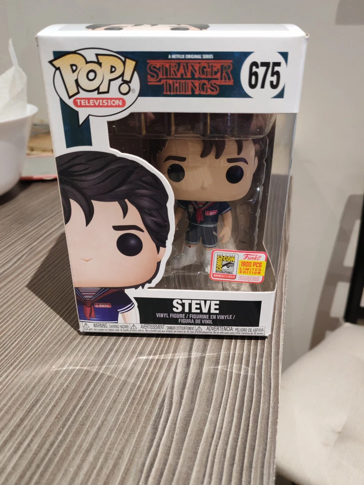 Funko Pop Stranger Things Steve limited edition 1800 pcs #675 2018