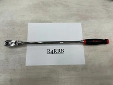 Snap-on Tools NEW 3/8" Drive RED Extra Long Quick Release Flex Ratchet FHRLLF80