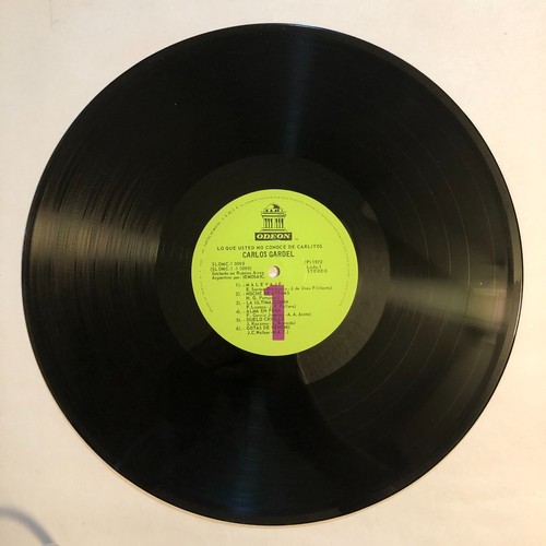 CARLOS GARDEL - LO QUE USTED NO CONOCE DE CARLOS GARDEL - 1972 MEXICAN TRIPLE LP - Picture 3 of 8
