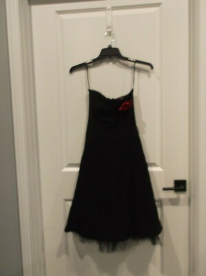 Strapless Roz New w/out tag Ruby Roz womens size 3 strapless party dress zips in back ...
